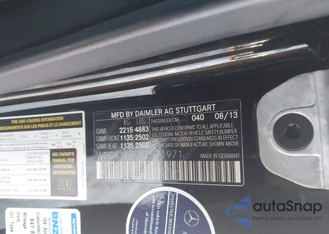 2014 Mercedes-Benz E 350 4Matic z USA, uszkodzony, nr VIN WDDKJ8JB3EF241971